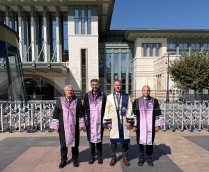 �niversitemiz Rekt�r� Prof. Dr. Orhan Ba�, 2026-2027 Akademik Y�l� A��l�� T�reni�ne Kat�ld�