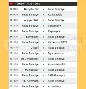 2020-2021 futbol sezonu başlıyor TFF 3. lig fikstürü çekildi 2020-2021 futbol sezonu başlıyor TFF 3. lig fikstürü çekildi