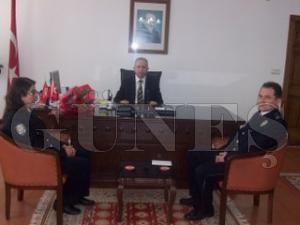 10 NSAN POLS HAFTASI NEDENYLE  KAYMAKAM YURDAER ZYARET EDLD