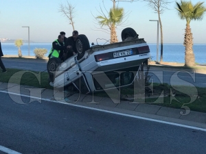 FATSADA K TRAFK KAZASI GVENLK KAMERASINDA