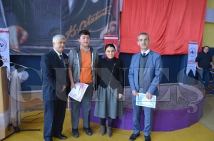 Matematik olimpiyatı şampiyonları ödüllerini aldı Matematik olimpiyatı şampiyonları ödüllerini aldı