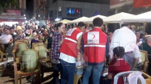 Demokrasi nöbetinde kan bağışı yaptılar Demokrasi nöbetinde kan bağışı yaptılar