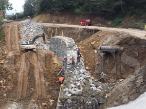 Ordu�da yol �al��malar� h�z kesmiyor