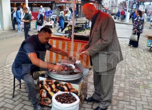 Yerli kestane tezgahlarda Yerli kestane tezgahlarda
