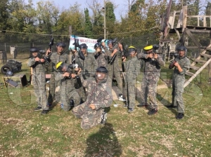 Gençlerin paintball tutkusu Gençlerin paintball tutkusu