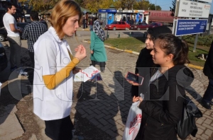 TSM, vatandaşları AIDS konusunda bilgilendirdi TSM, vatandaşları AIDS konusunda bilgilendirdi