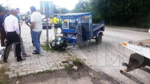 Fatsa'da patpat kazası: 2 yaralı Fatsa'da patpat kazası: 2 yaralı