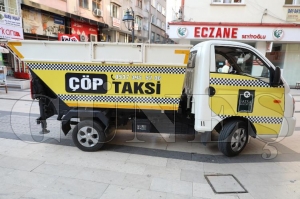 Fatsa’da 'Çöp Taksi' uygulaması Fatsa’da 'Çöp Taksi' uygulaması