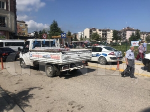 Yayalara yol vermeyen sürücülere ceza Yayalara yol vermeyen sürücülere ceza