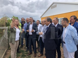 CHP heyeti altın madeni sahasında incelemelerde bulundu CHP heyeti altın madeni sahasında incelemelerde bulundu