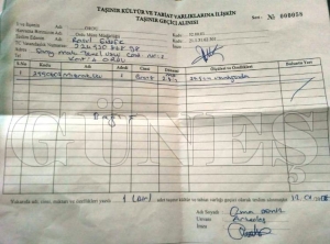 4 Bin Yıllık Mızrak Ucu BUlundu 4 Bin Yıllık Mızrak Ucu BUlundu