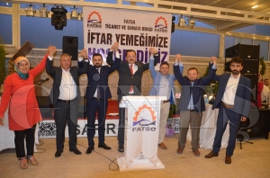 FATSOdan plaketli iftar yemei