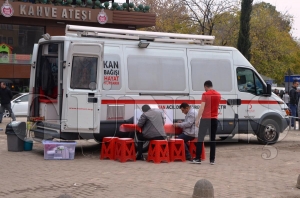 Kızılay kan aracı Fatsa’da
