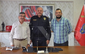Gneten Emniyet Mdr Sipahiye ziyaret