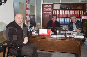 Erolu ve Gngrden gazetemize ziyaret