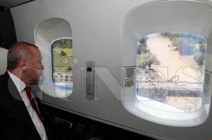 Cumhurbaşkanı Erdoğan, Afet Bölgesinde İncelemede Bulundu Cumhurbaşkanı Erdoğan, Afet Bölgesinde İncelemede Bulundu