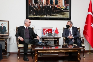 AK Parti genel başkan vekili Prof. Dr. Kurtulmuş, Vali Sonel’i ziyaret etti AK Parti genel başkan vekili Prof. Dr. Kurtulmuş, Vali Sonel’i ziyaret etti