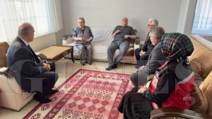 Vali Erol, engelli ailelere ziyarette bulundu