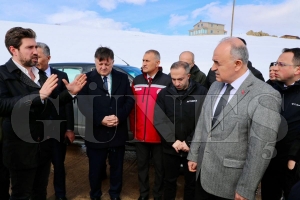 Vali Erol, Kabad�z �l�emizde �ED �ncelemesinde Bulundu