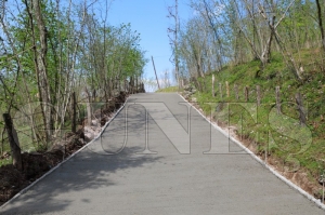 Uzundere mahallesi konforlu beton yola kavutu