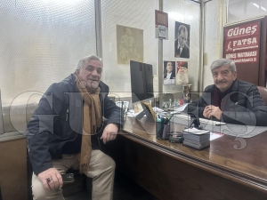 Levent �nan�r gazetemizi ziyaret etti