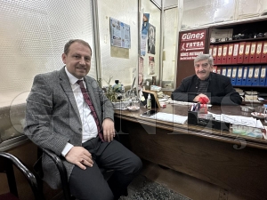 AK parti Çatalpınar belediye başkan adayı Mustafa Güldiken gazetemizi ziyaret etti AK parti Çatalpınar belediye başkan adayı Mustafa Güldiken gazetemizi ziyaret etti