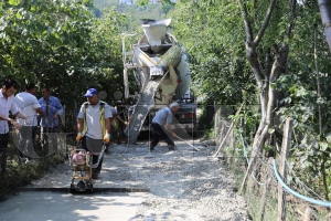 Krsal mahallelerin yolu imdi daha konforlu