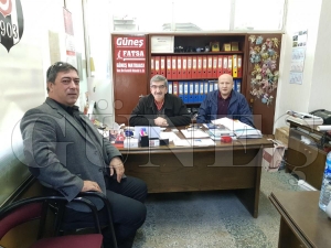 Tevfik ahinelden  srpriz ziyaret