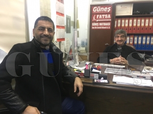 Dr. Zeki Ulvi Süvarioğlu gazetemizi ziyaret etti Dr. Zeki Ulvi Süvarioğlu gazetemizi ziyaret etti