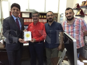 Mcahit Takn gazetemize ziyarette bulundu