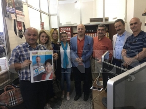 Y�ld�r�m ve il�e y�netimi gazetemizi ziyaret etti
