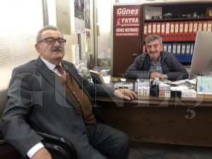 Fndk tccar Rahmi Yangn, gazetemizi ziyaret etti