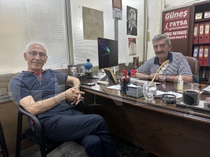 MEHMET GÜMÜŞ GAZETEMİZİ ZİYARET ETTİ MEHMET GÜMÜŞ GAZETEMİZİ ZİYARET ETTİ