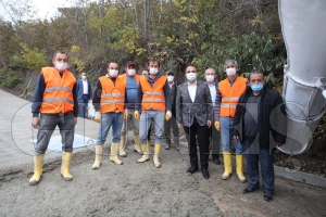 Fatsaya asrlk yollar yaplyor