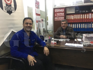 Aydın Beyoğlu gazetemizi ziyaret etti Aydın Beyoğlu gazetemizi ziyaret etti