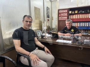 Cumhuriyet Ba�savc�s� Mehmet Fatih Kaya�dan G�ne� gazetesine veda ziyareti