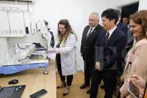 Japon Diplomattan Fatsa Kad�n Mesleki  E�itim Merkezinin istihdam�na �vg�