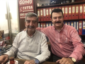Sami Aksu gazetemizi ziyaret etti Sami Aksu gazetemizi ziyaret etti