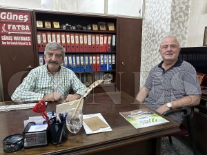 Muhammet Dervişoğlu gazetemizi ziyaret etti Muhammet Dervişoğlu gazetemizi ziyaret etti