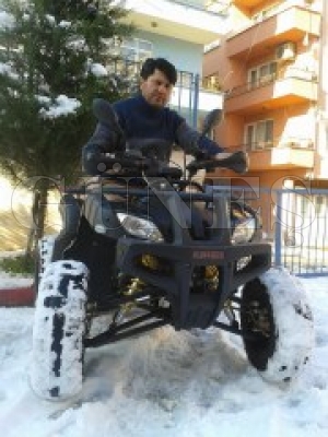 Kamyonun arpt atv srcs hayatn kaybetti