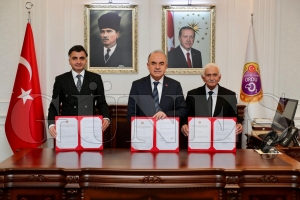 Milli E�itime Destek ��in ��birli�i Protokol� �mzaland�