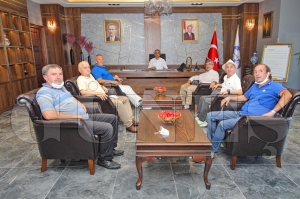 Ba�kan Kibar�� ziyaret ettiler