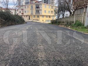 8 Sokakta Sıcak Asfalt çalışması 8 Sokakta Sıcak Asfalt çalışması
