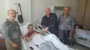 AK PARTİLİ GÜNDOĞDU'DAN GAZİ ASKERLERE MORAL ZİYARETİ AK PARTİLİ GÜNDOĞDU'DAN GAZİ ASKERLERE MORAL ZİYARETİ
