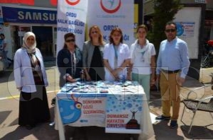 FATSA’DA DÜNYA SİGARASIZ GÜNÜ ETKİNLİKLERİ FATSA’DA DÜNYA SİGARASIZ GÜNÜ ETKİNLİKLERİ