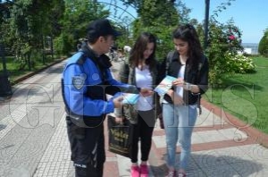 POLİS RİP AKINTISINA KARŞI BİLGİLENDİRİLDİ POLİS RİP AKINTISINA KARŞI BİLGİLENDİRİLDİ