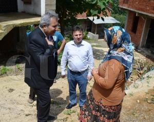 Kaymakam Yapıcı'dan 'muhtemel sel' uyarısı Kaymakam Yapıcı'dan 'muhtemel sel' uyarısı