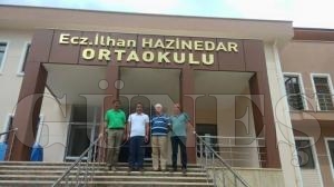 HAZ�NEDAR�IN YAPTIRDI�I OKULU �NCELED�LER