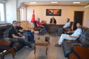 FATSA BELED�YESPOR'DAN KAYMAKAM YAPICI�YA Z�YARET
