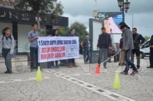 Fatsa'da dünya beyaz baston günü etkinliği Fatsa'da dünya beyaz baston günü etkinliği